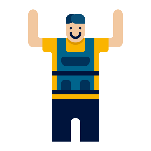 man with a weight-vest